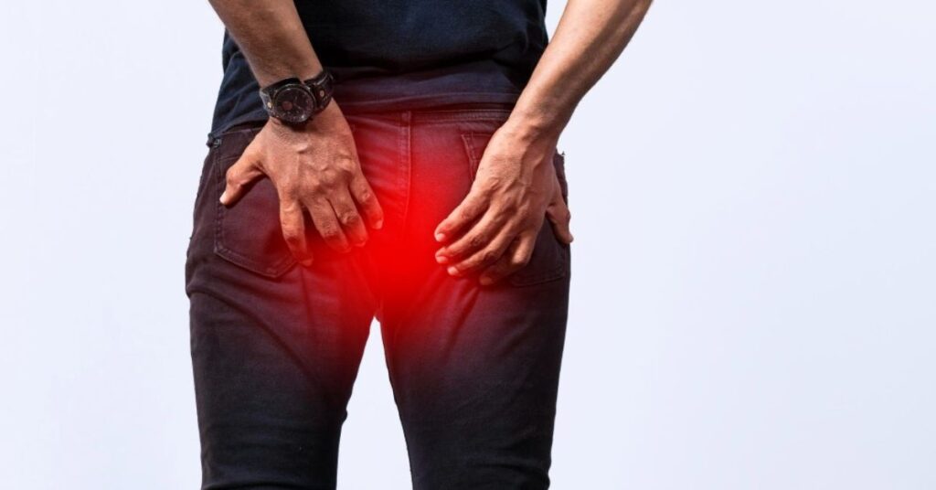 गुदा में जलन